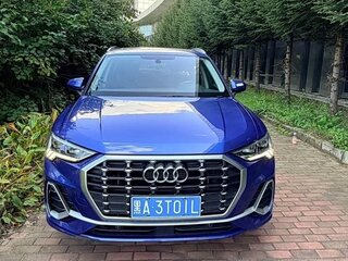 2023 Audi Q3 35 TFSI II (F3), синий, 1880000 рублей, вид 4