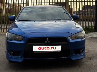 2008 Mitsubishi Lancer X, синий, 720000 рублей, вид 2