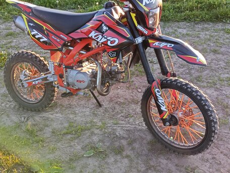 2024 Kayo Basic TT125, красный, 65000 рублей, вид 1