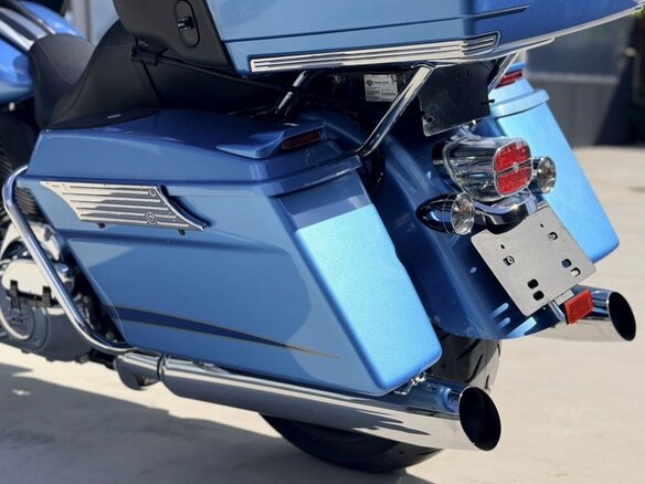 2010 Harley-Davidson Road Glide, голубой, 1350000 рублей - вид 14