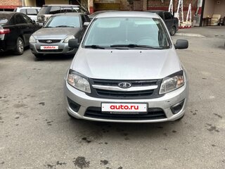 2012 Lada (ВАЗ) Granta I, серебристый, 270000 рублей, вид 1