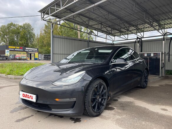2018 Tesla Model 3 Long Range I, чёрный, 2999000 рублей