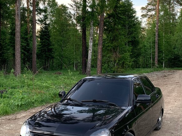 2011 Lada (ВАЗ) Priora I, синий, 360000 рублей - вид 3