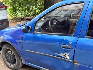 2005 Renault Logan I, синий, 195000 рублей, вид 3
