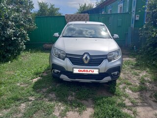 2018 Renault Logan Stepway II Рестайлинг, серебристый, 1150000 рублей, вид 2