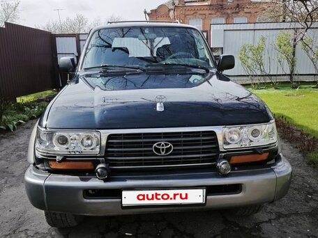 1996 Toyota Land Cruiser 80 Series Рестайлинг, зелёный, 1380000 рублей, вид 1
