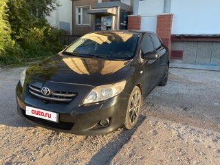 2007 Toyota Corolla X (E140, E150), чёрный, 790000 рублей, вид 1