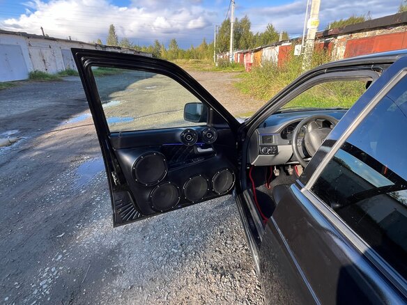 2011 Lada (ВАЗ) Priora I, чёрный - вид 19