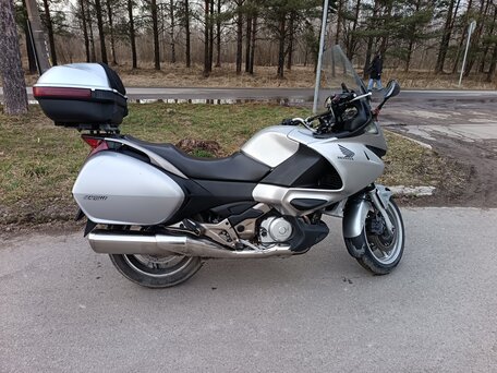 2008 Honda NT700V Deauville, серебристый, 460000 рублей, вид 5