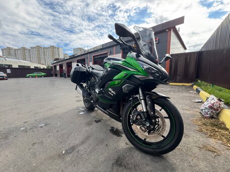 2024 Kawasaki Ninja 1000 SX, зелёный, 1300000 рублей, вид 1