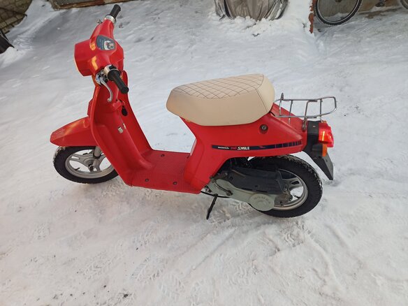 1986 Honda Eve Smile, красный, 65000 рублей - вид 1