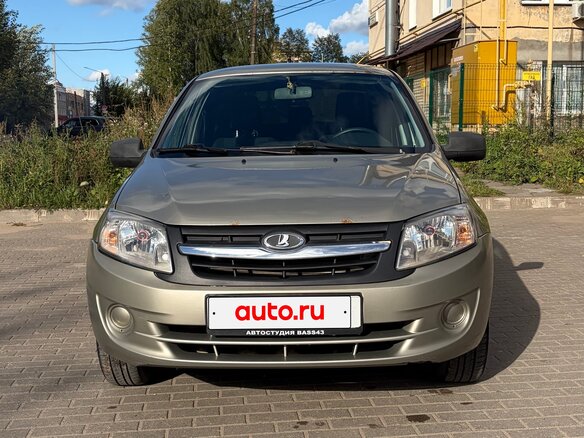 2012 Lada (ВАЗ) Granta I, серый, 315000 рублей - вид 2