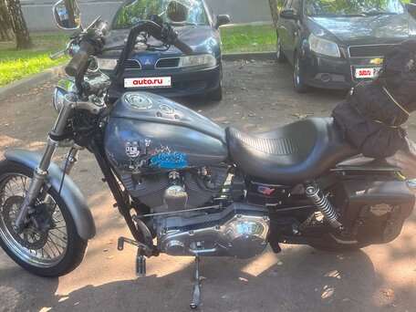 2005 Harley-Davidson Dyna Super Glide, серый, 800000 рублей, вид 3