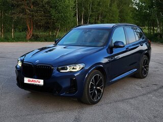 2022 BMW X3 30i xDrive III (G01) Рестайлинг, синий, 4450000 рублей, вид 2