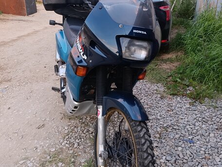 1994 Honda Transalp 400, зелёный, 290000 рублей, вид 1