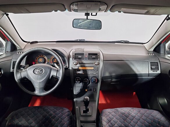 2008 Toyota Corolla AMT X (E140, E150), красный - вид 9
