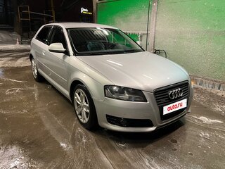 2008 Audi A3 II (8P) Рестайлинг 1, серебристый, 1300000 рублей, вид 2
