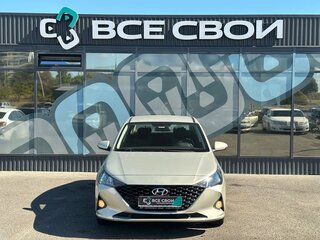 2020 Hyundai Solaris II Рестайлинг, бежевый, 1490000 рублей, вид 5