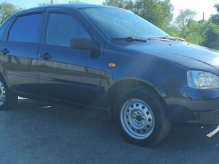 2008 Lada (ВАЗ) Kalina I, фиолетовый, 225000 рублей, вид 2