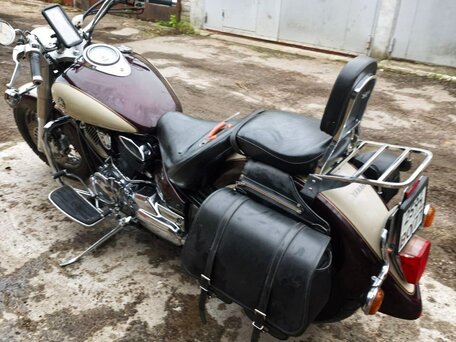 2001 Yamaha XVS1100, красный, 550000 рублей, вид 5