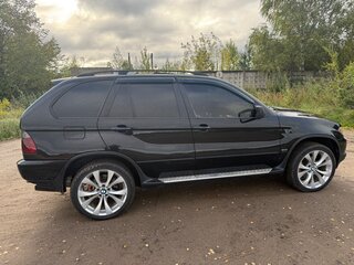 2004 BMW X5 3.0i I (E53) Рестайлинг, чёрный, 1100000 рублей, вид 3