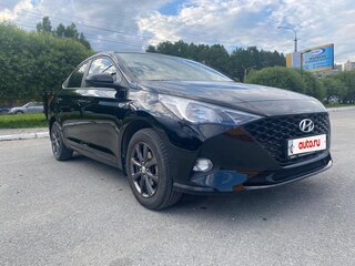 2022 Hyundai Accent V Рестайлинг, чёрный, 2100000 рублей, вид 3