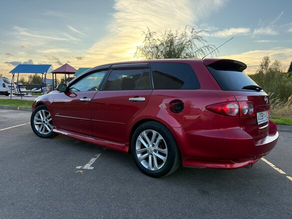 2004 Mazda 6 I (GG), красный, 510000 рублей - вид 5