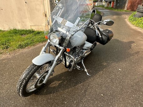 2006 Yamaha XVS1100, белый, 590000 рублей, вид 1