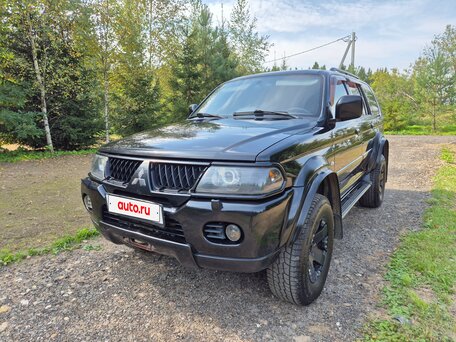 2007 Mitsubishi Pajero Sport I Рестайлинг, чёрный, 1400000 рублей, вид 1