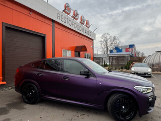 2020 BMW X6 30d III (G06), синий, 11350000 рублей, вид 4