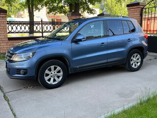 2012 Volkswagen Tiguan I Рестайлинг, синий, 1250000 рублей, вид 2