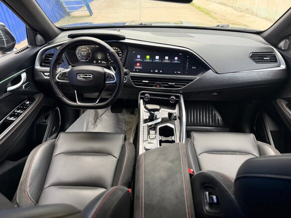 2022 Geely Tugella I Рестайлинг, чёрный - вид 18