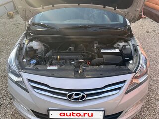 2014 Hyundai Solaris I Рестайлинг, бежевый, 1050000 рублей, вид 1