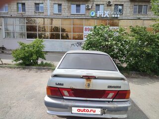 2002 Lada (ВАЗ) 2115, серебристый, 90000 рублей, вид 3