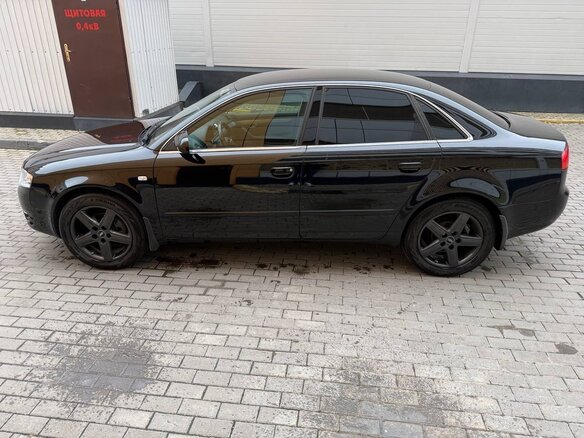 2006 Audi A4 III (B7), чёрный, 750000 рублей - вид 3