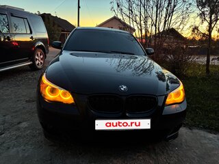 2006 BMW 5 серии 525d V (E60/E61), чёрный, 1350000 рублей, вид 4