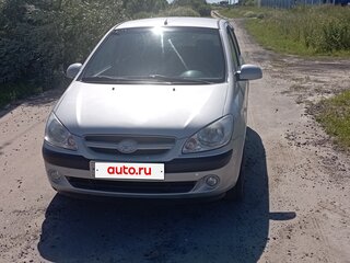 2008 Hyundai Getz I Рестайлинг, серебристый, 450000 рублей, вид 1