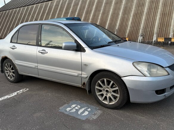2005 Mitsubishi Lancer IX, серебристый, 230000 рублей
