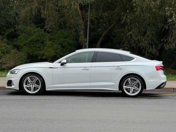 2020 Audi A5 40 TFSI II (F5) Рестайлинг, белый - вид 6
