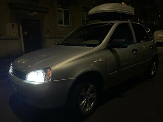 2008 Lada (ВАЗ) Kalina I, серебристый, 300000 рублей, вид 3