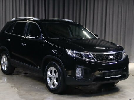 2014 Kia Sorento II Рестайлинг, чёрный, 1399000 рублей, вид 3