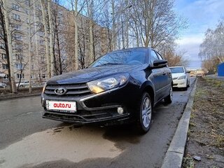 2022 Lada (ВАЗ) Granta Euro-2 I Рестайлинг, чёрный, 790000 рублей, вид 2