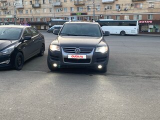 2007 Volkswagen Touareg I Рестайлинг, чёрный, 900000 рублей, вид 3