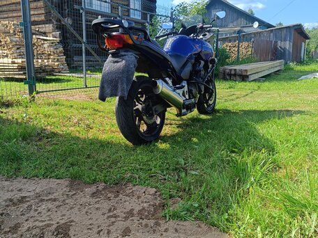 2005 Honda CBF 600, синий, 470000 рублей, вид 2