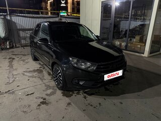 2019 Lada (ВАЗ) Granta I Рестайлинг, чёрный, 729999 рублей, вид 2