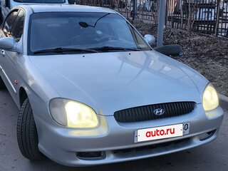 1999 Hyundai Sonata IV (EF), серебристый, 280000 рублей, вид 3