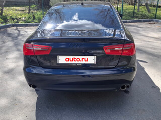 2011 Audi A6 IV (C7), чёрный, 1280000 рублей, вид 5