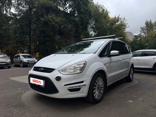 2013 Ford S-MAX I Рестайлинг, белый, 949990 рублей, вид 1