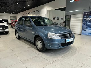 2015 Renault Logan I Рестайлинг, синий, 720000 рублей, вид 3