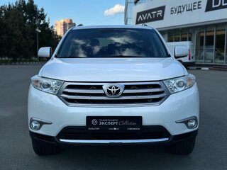2012 Toyota Highlander II (XU40) Рестайлинг, белый, 1870000 рублей, вид 3